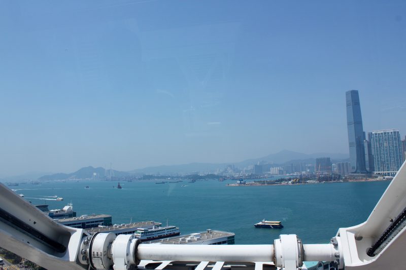 View from Hong Kong Observation wheel