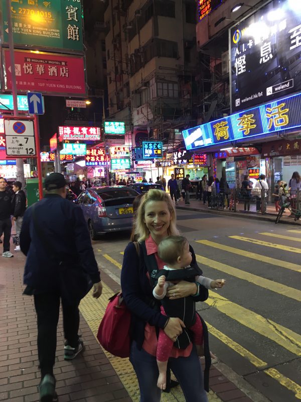 Wander Mum in Mong Kok, Hong Kong