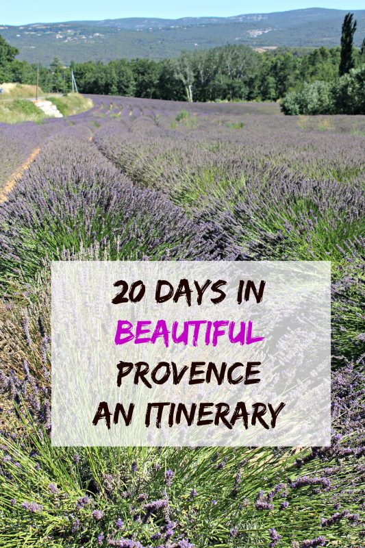 An itinerary of 20 days in and around Provence: What to see and do in the region with kids