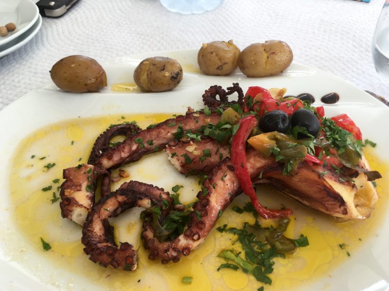 Octopus dish, Algarve