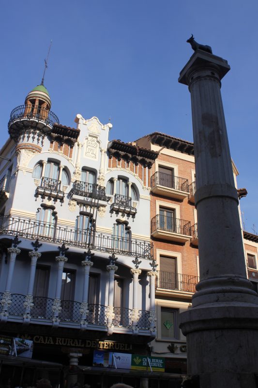 Teruel plaza, Aragon, Spain