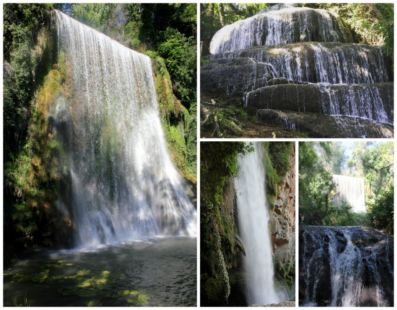 Waterfalls at Monasterio de Piedra, Aragon, Spain