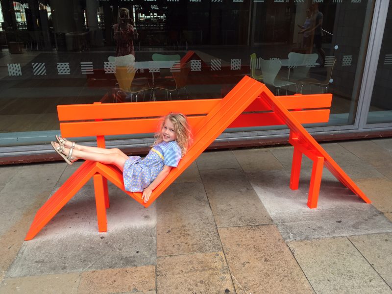 London South Bank Modified Social Benches