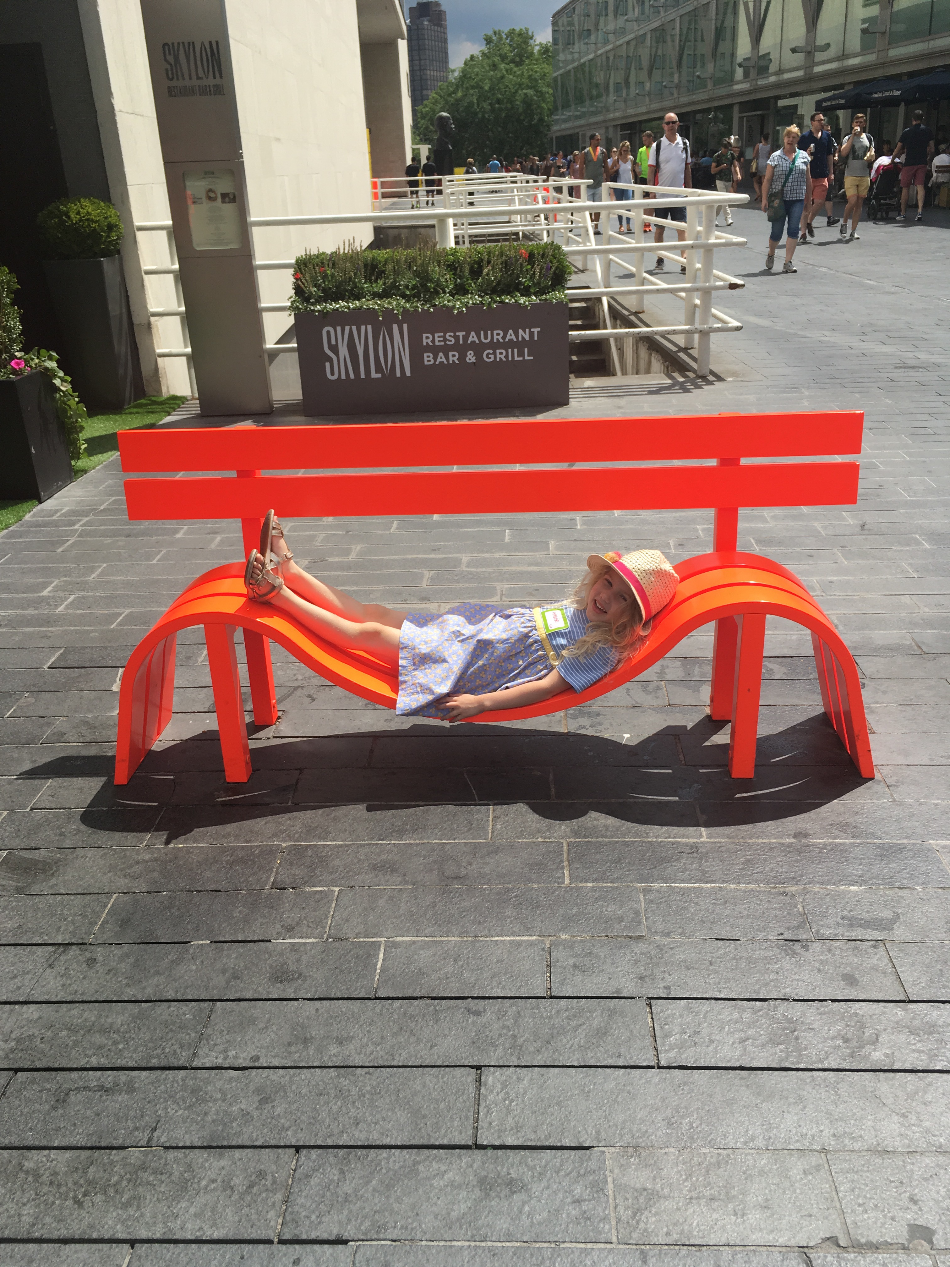 Modified Social Benches, Jeppe Hein, South Bank Centre, London