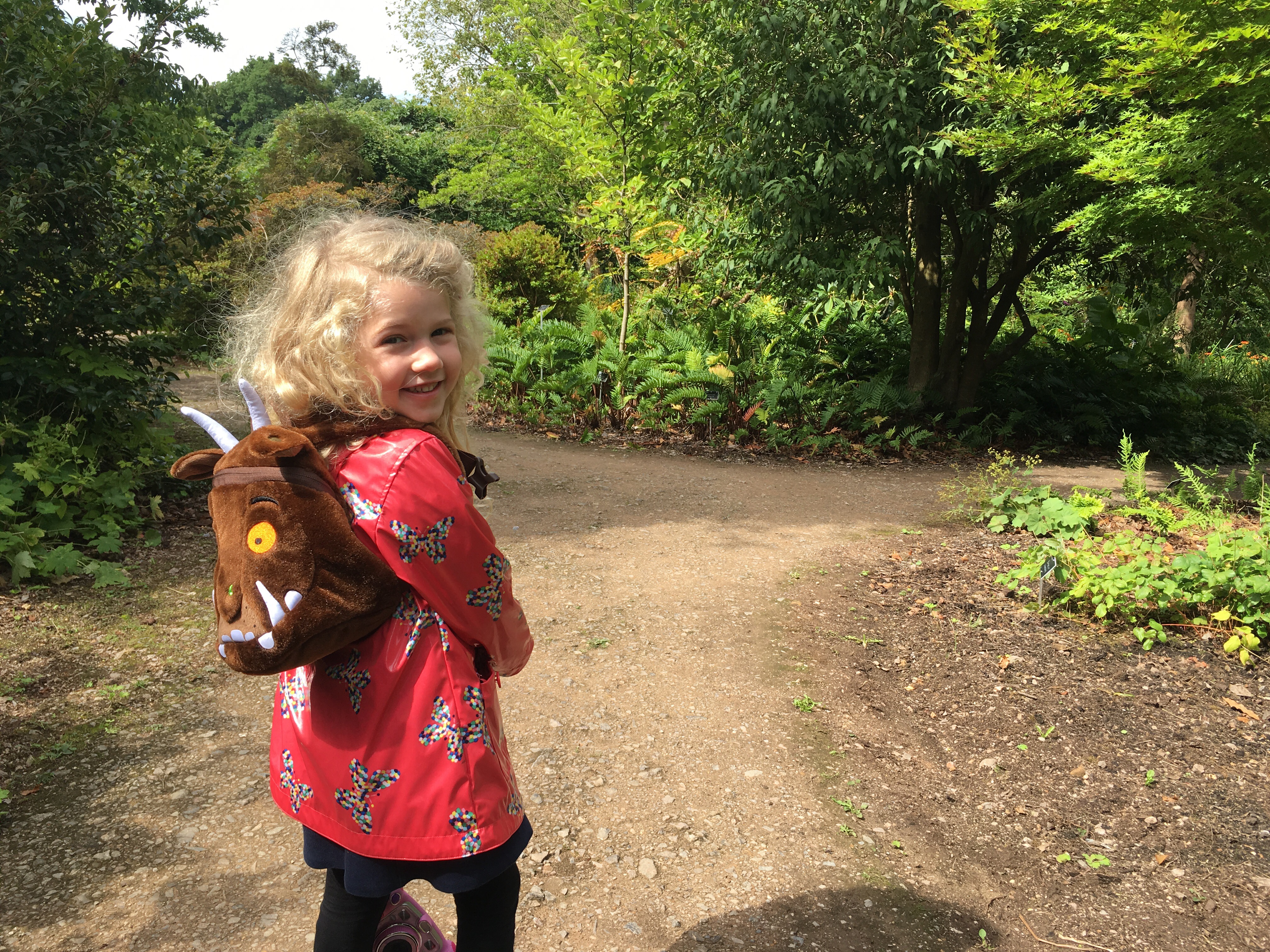 Mrs T wears Gruffalo LittleLife day pack