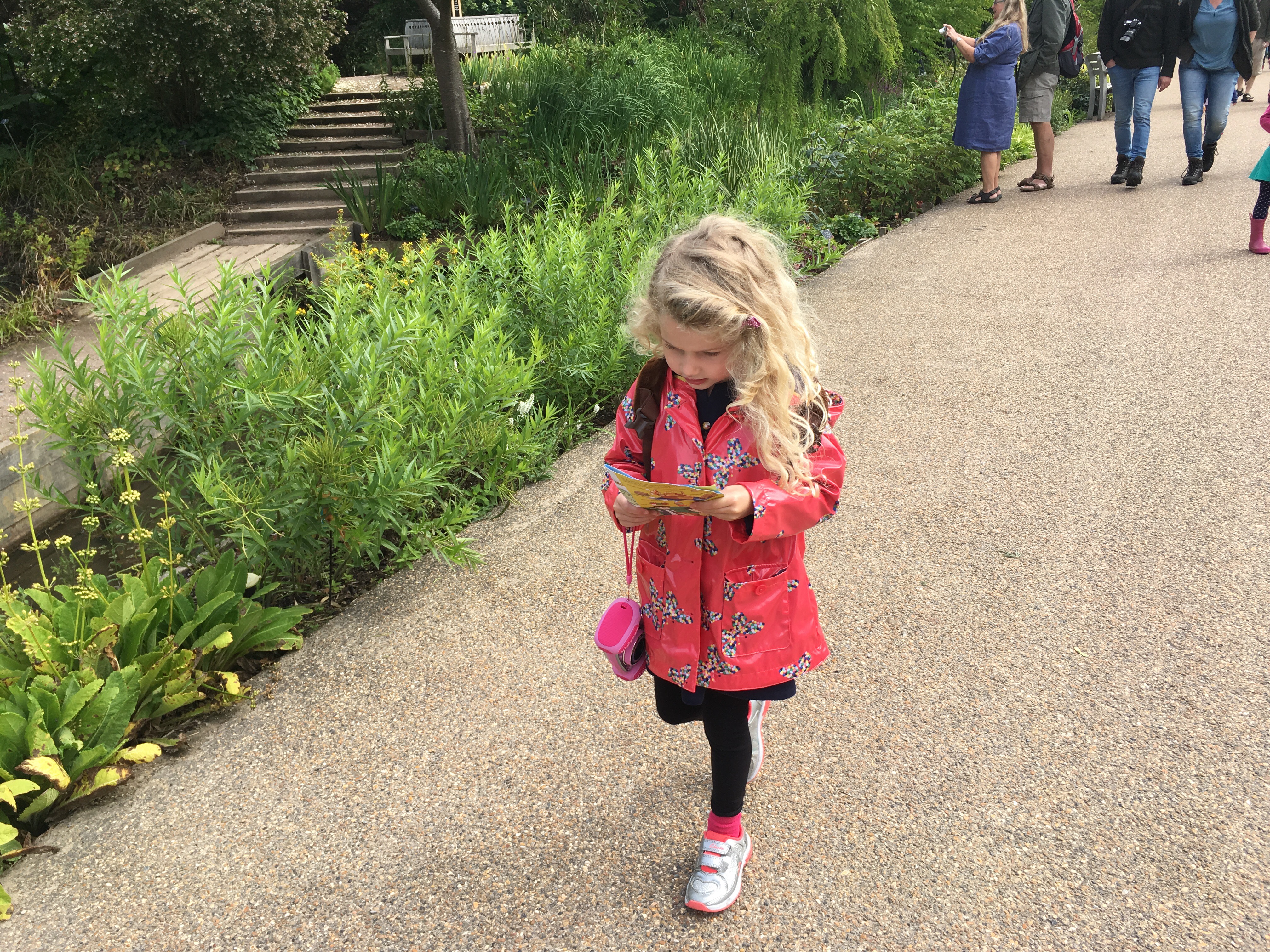 The famous five adventure trail at Wisley Gardens