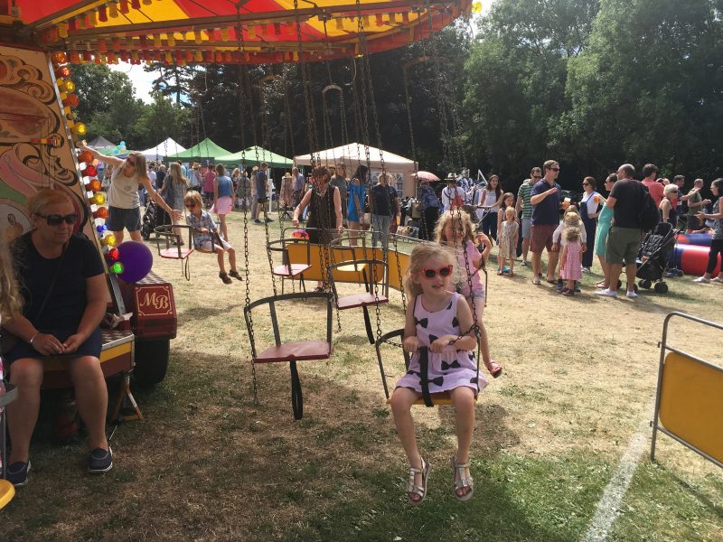 Mrs T at summer fair