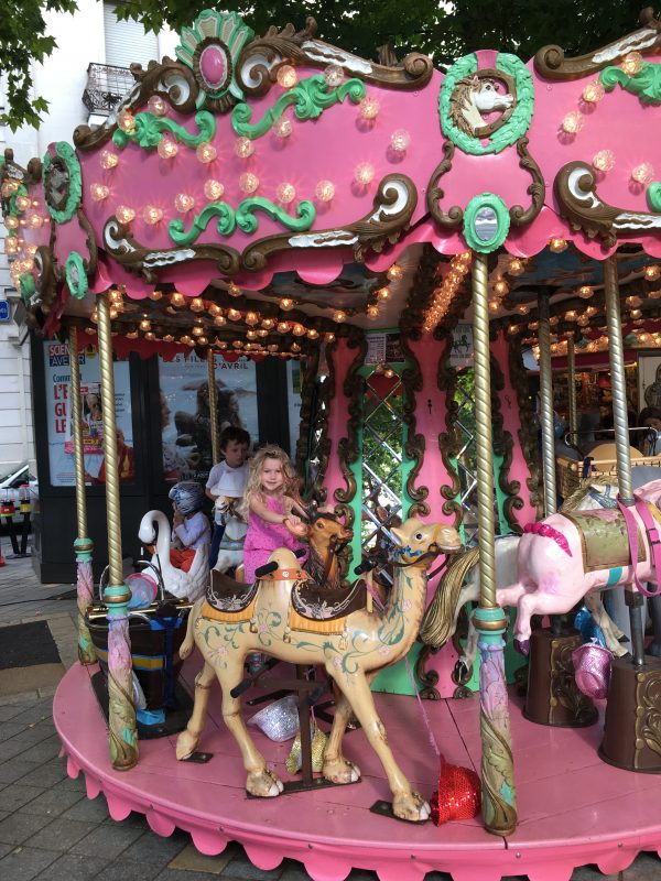 Pink carousel, Tours, France: What to see in Tours