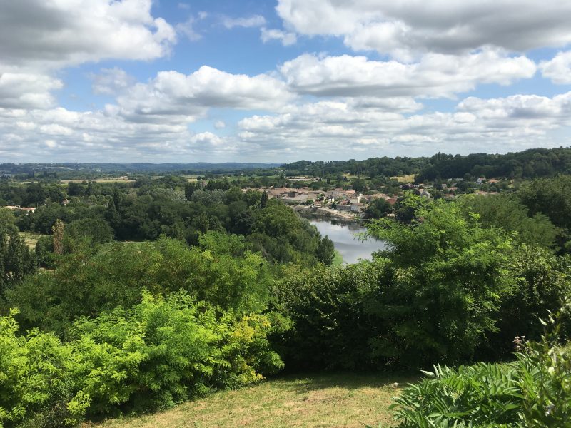 The Dordogne river, France