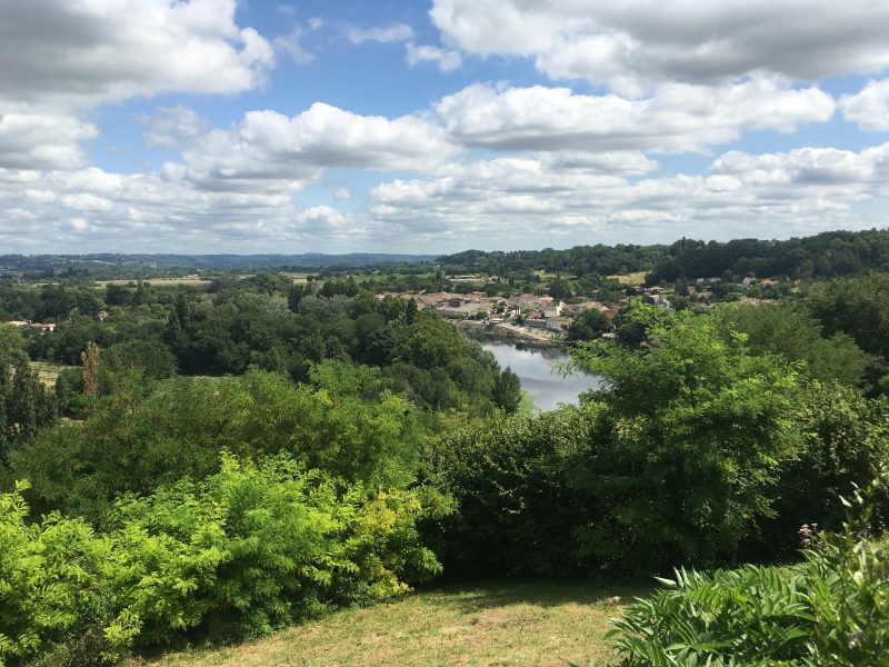 The Dordogne river