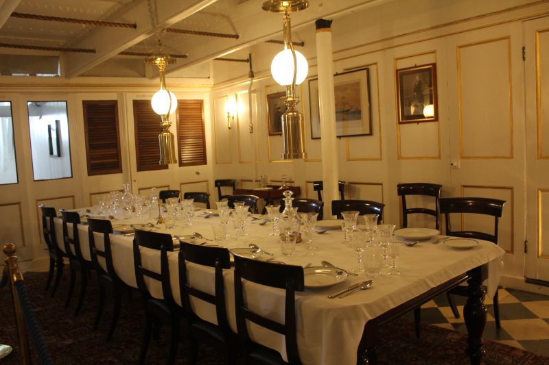 HMS Warrior, dining room