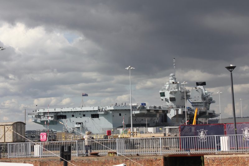 HMS Queen Elizabeth aircraft carrier, Portsmouth