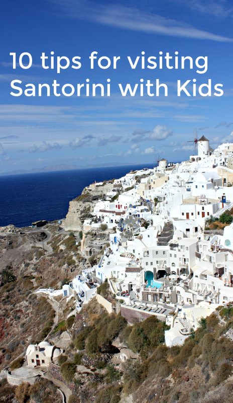 10 tips for visiting Santorini with kids