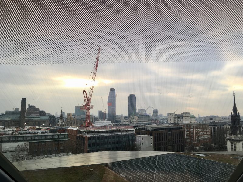 View from Madison St Paul's over London 