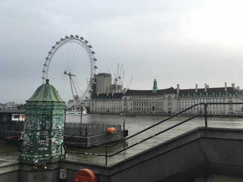 River Thames, Westminster Royal Festival Hall, London Eye