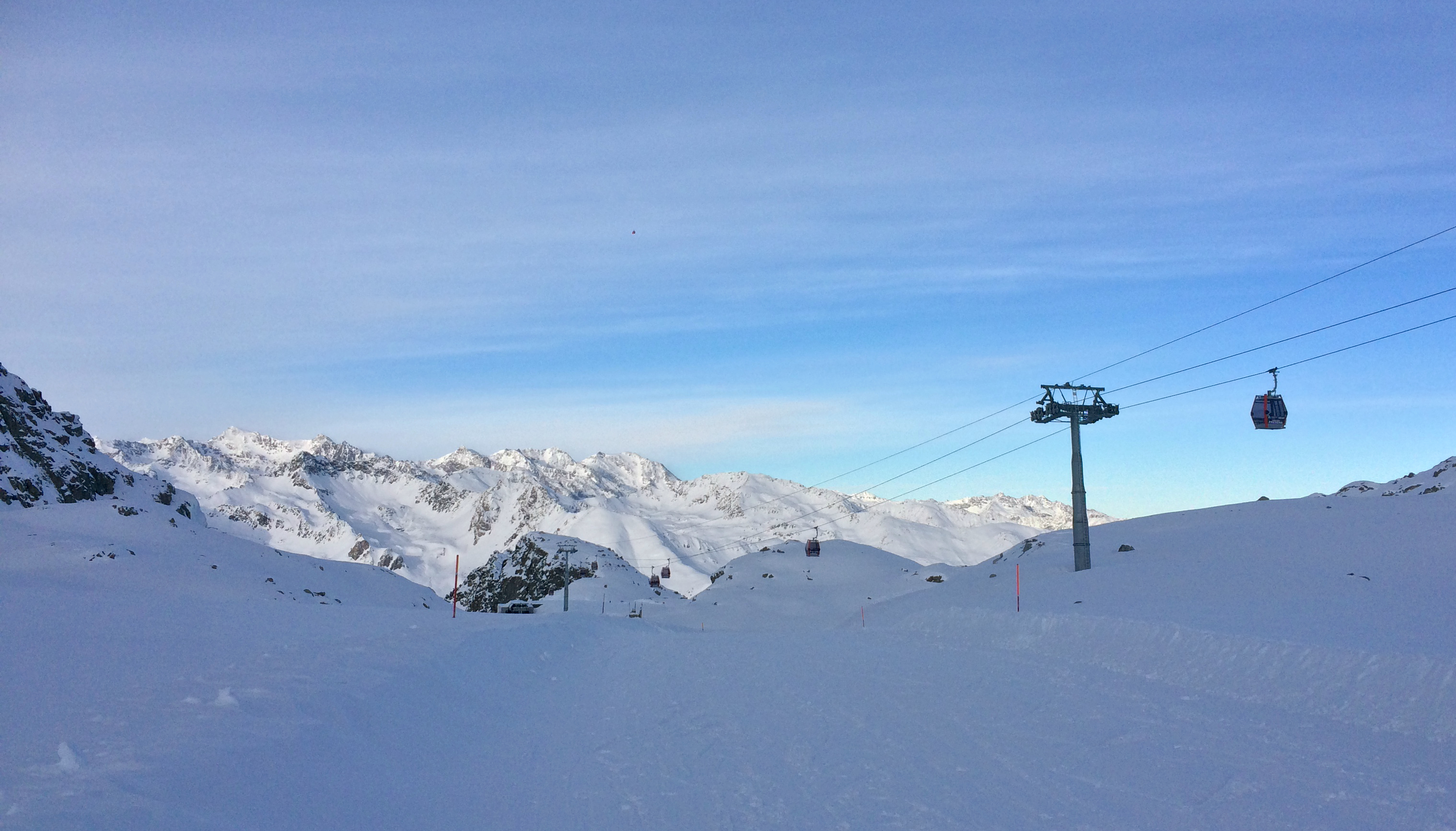 Ski resort Passo Tonale, Italy