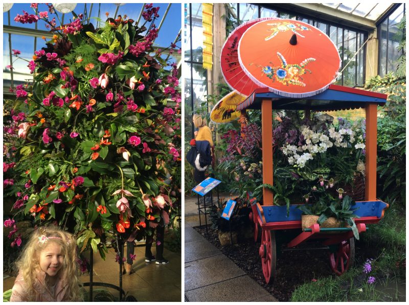 Thai cart, Orchid Festival, Kew Gardens