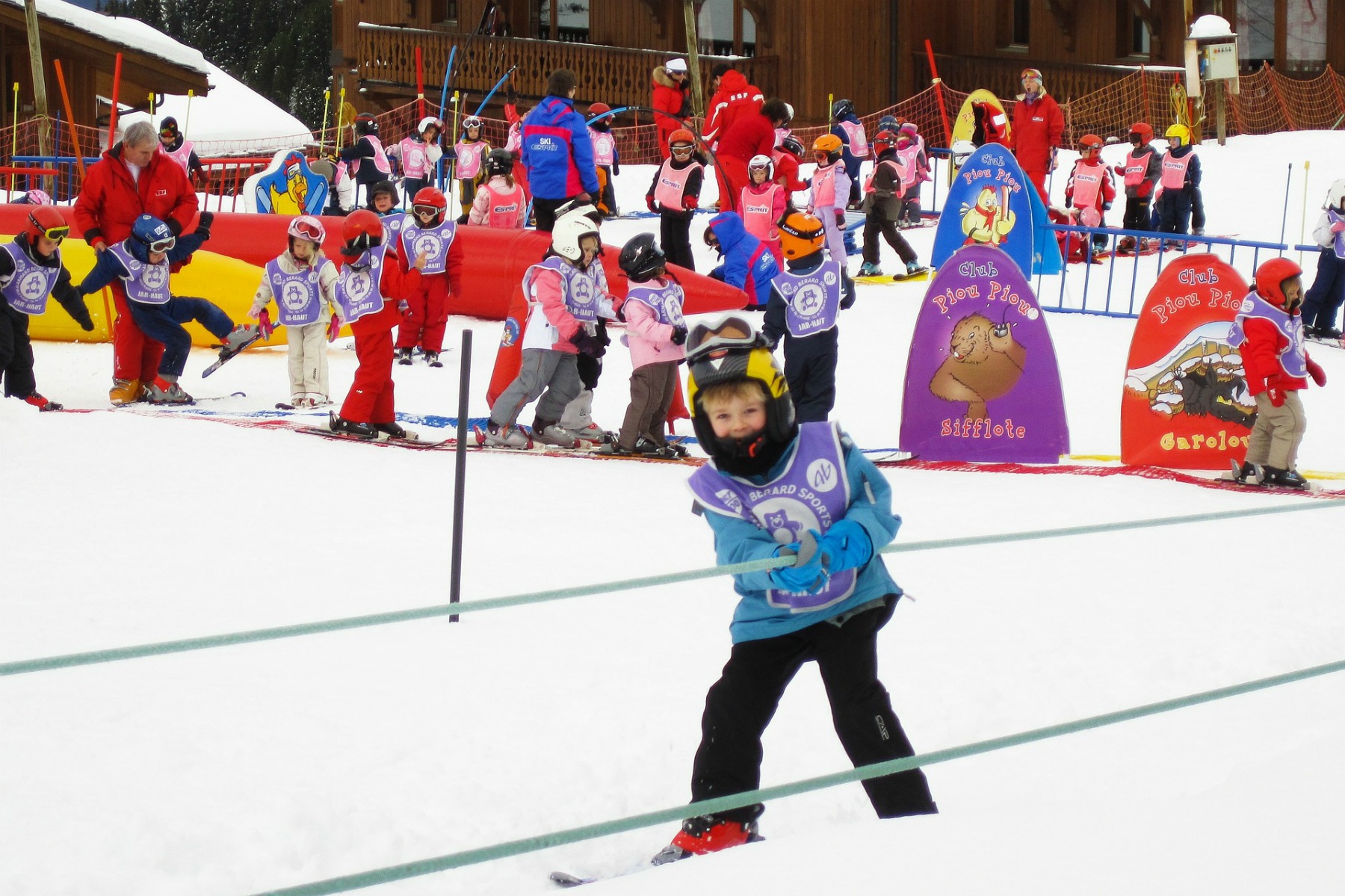 Ski school for kids