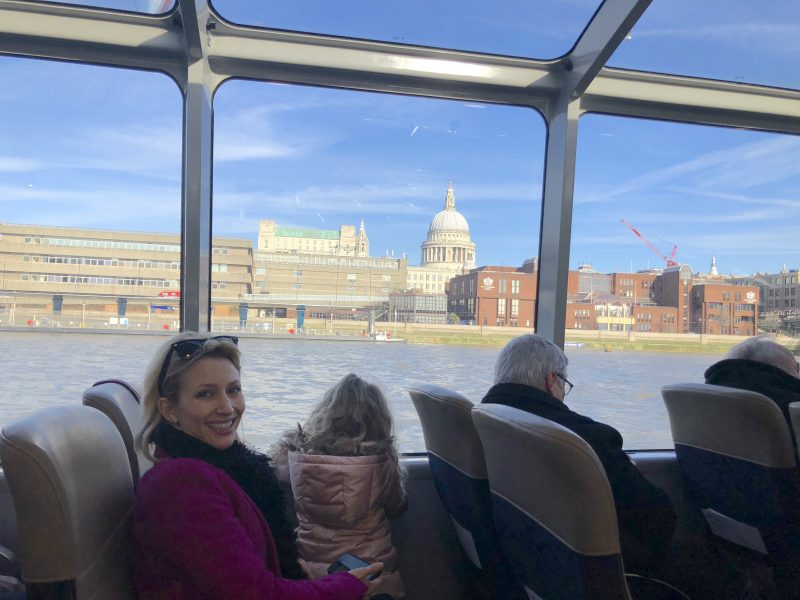 Thames Clipper, St Paul's, London