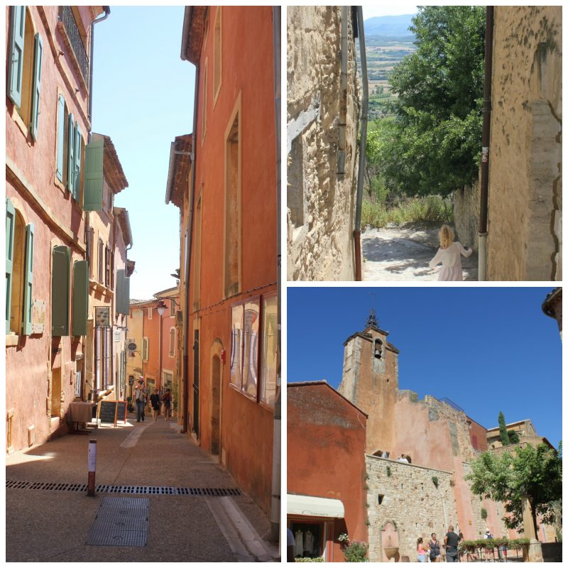 Hilltop villages in Provence