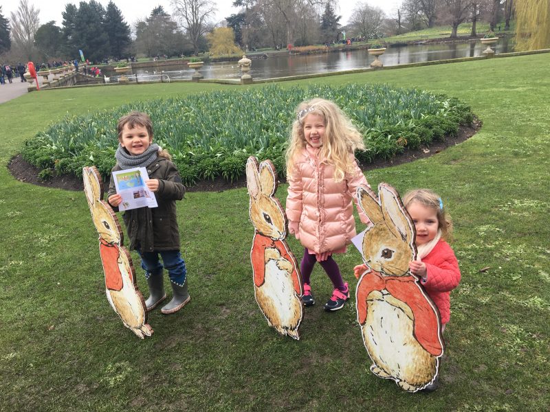 Peter Rabbit trail at Kew Gardens