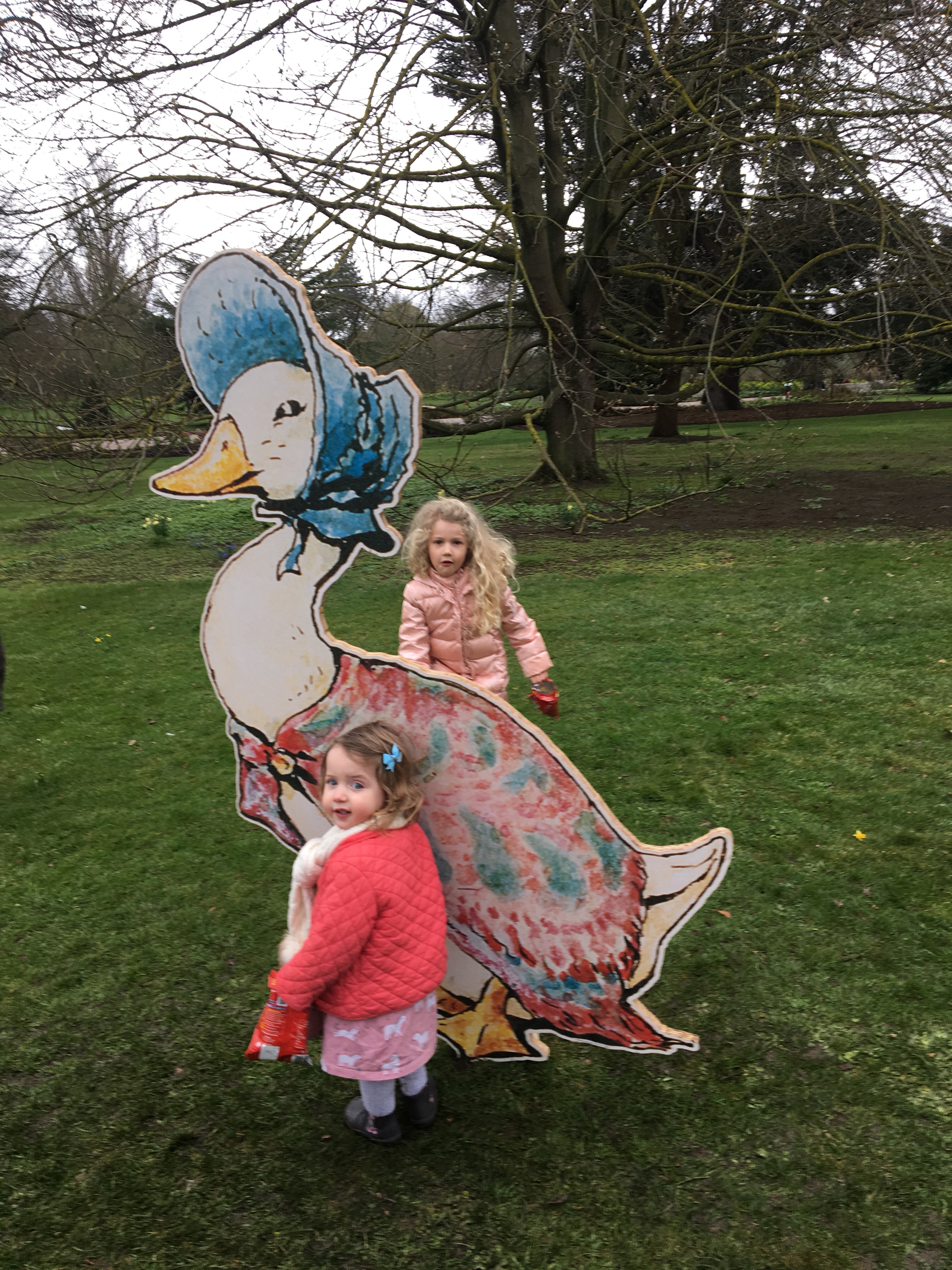 Peter Rabbit trail Kew Gardens Jemima Puddle-duck 