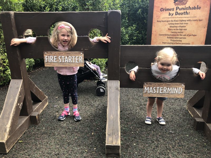 Horrible Histories maze at Warwick Castle