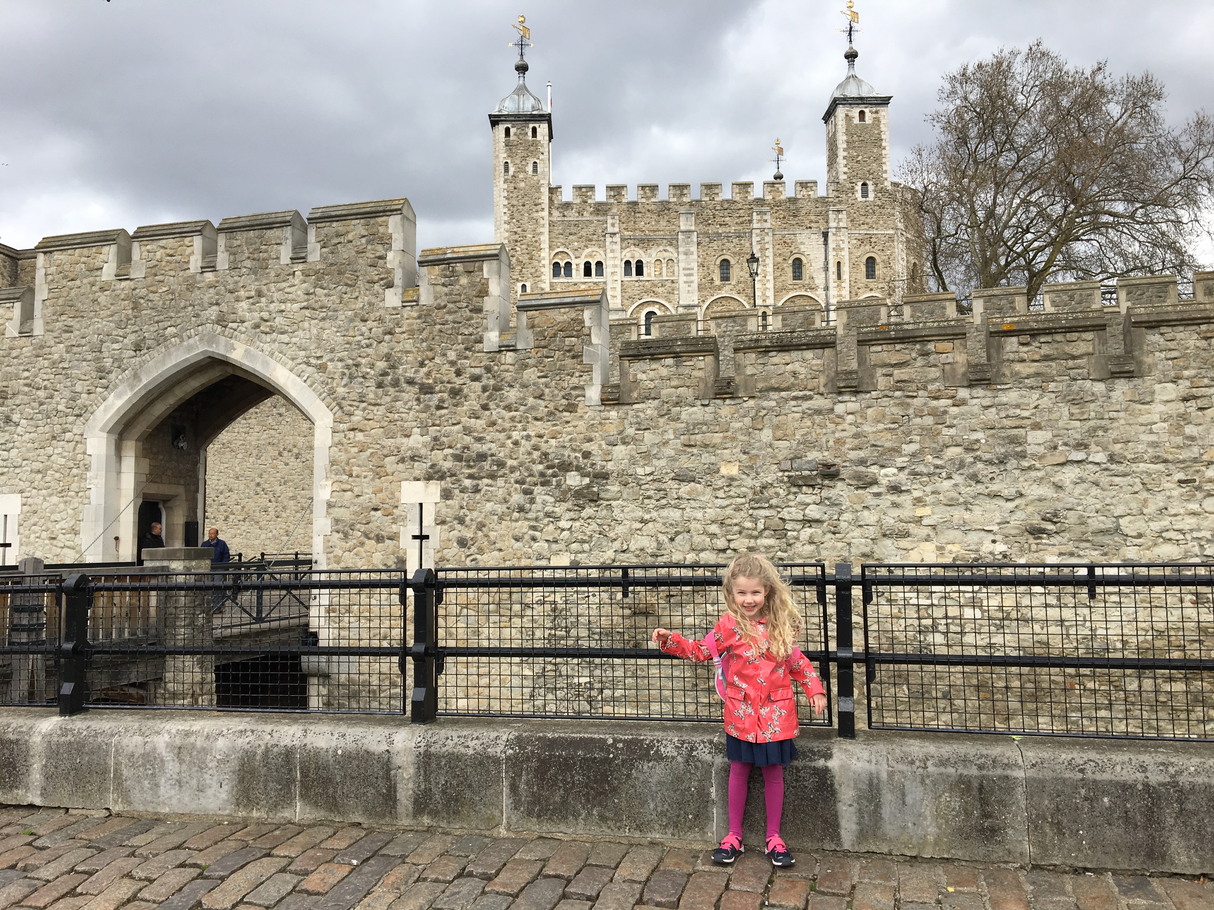 Mrs T at the Tower of London