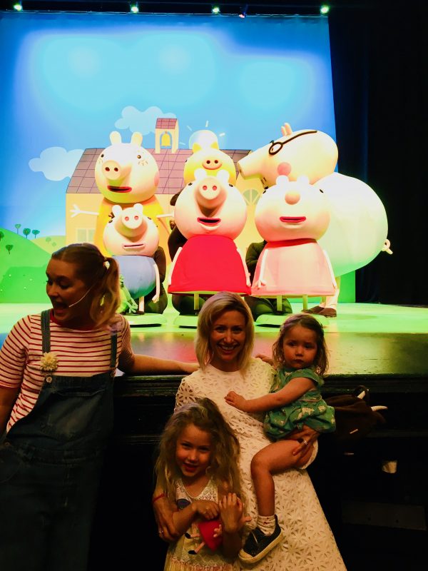 Wander Mum and family at Peppa Pig Live Richmond Theatre