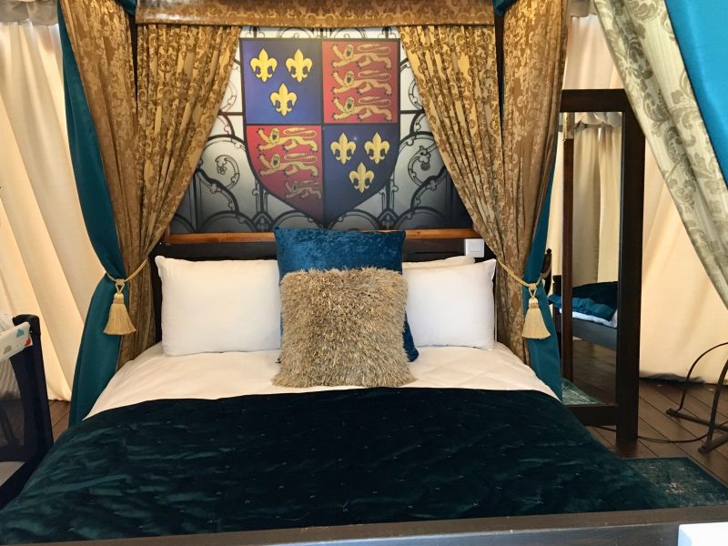 Warwick Castle King's Luxury glamping tents