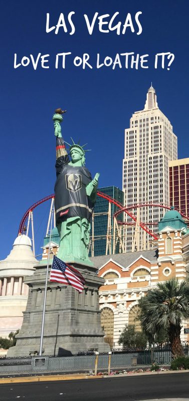 First time in Las Vegas, Nevada: Do you love or loathe the 'City of Sin'