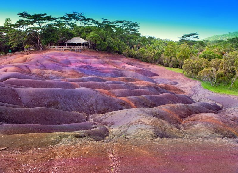 Chamarel Seven coloured earths, Mauritius 