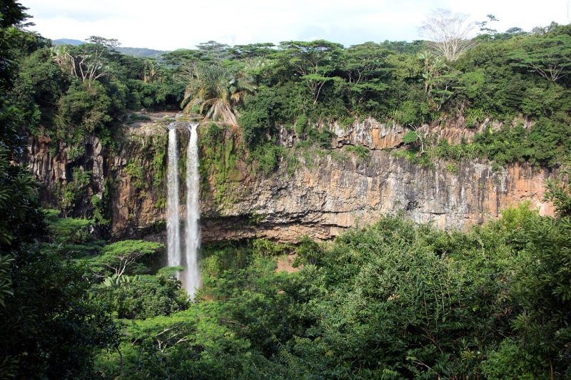 Chamarel waterfalls, Mauritius 