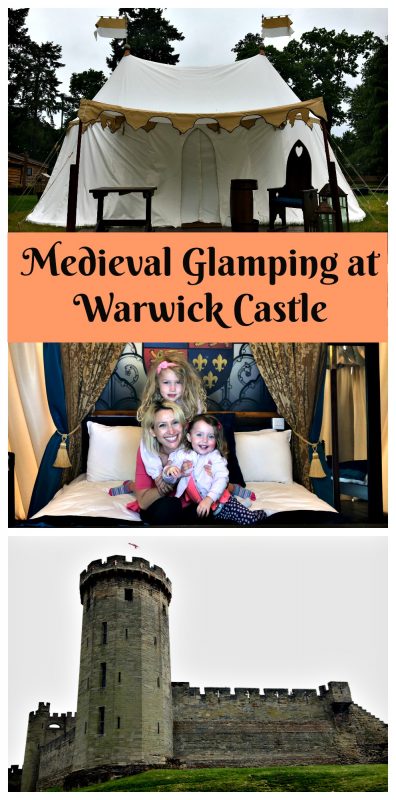 Medieval glamping at Warwick Castle with kids: #familytravel #uktravel