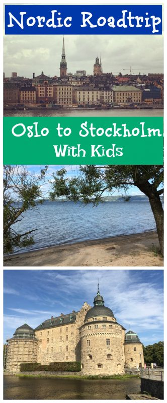Nordic road trip itinerary travelling from Oslo through central Sweden to Stockholm with kids #familytravel #travelwithkids