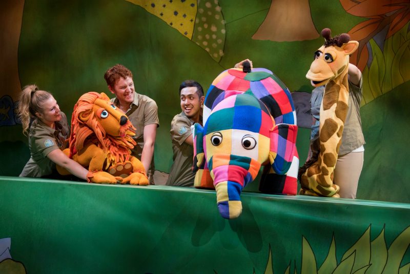 Elmer and friends theatre show Richmond Theatre