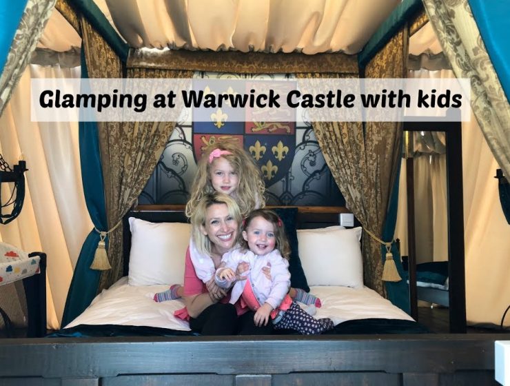Glamping at Warwick Castle with Kids