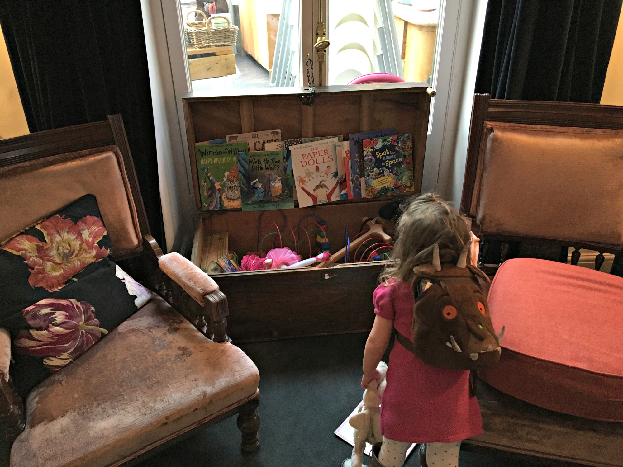 Family-friendly Woolley Grange Hotel sitting room