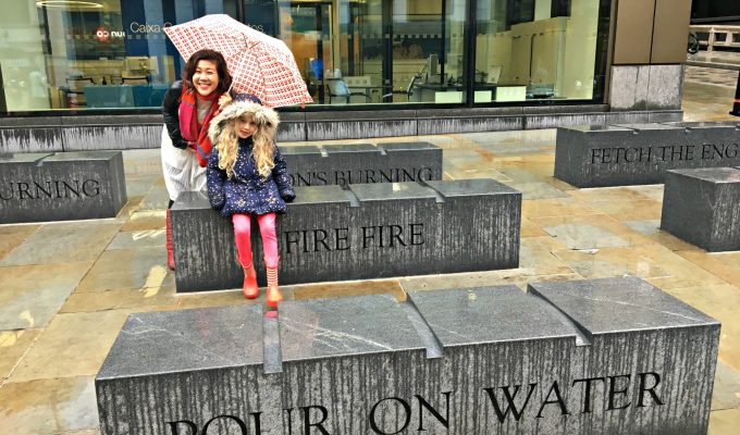 Great Fire of London murals