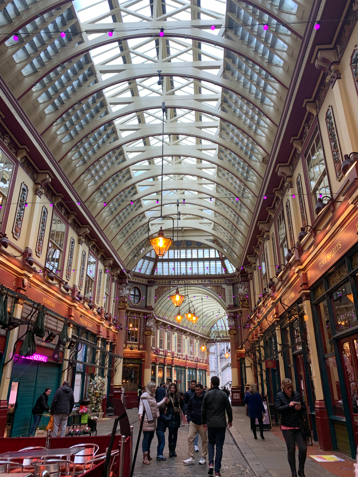 Leadenhall Market, London, Harry Potter location, Great Fire of London walk