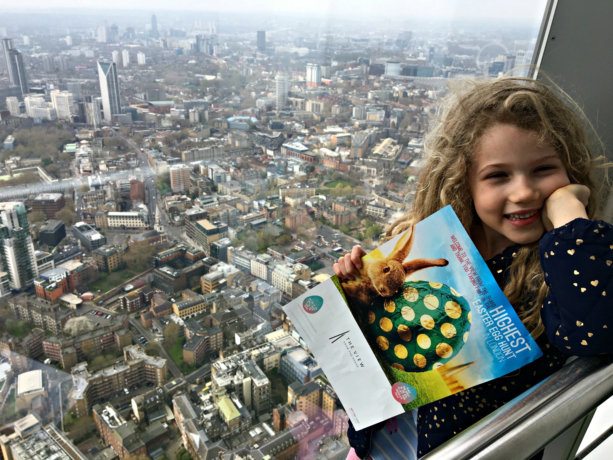 The Shard Easter egg hunt