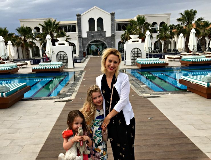 Wander Mum and family at the Anemos Luxury Grand Hotel, Crete