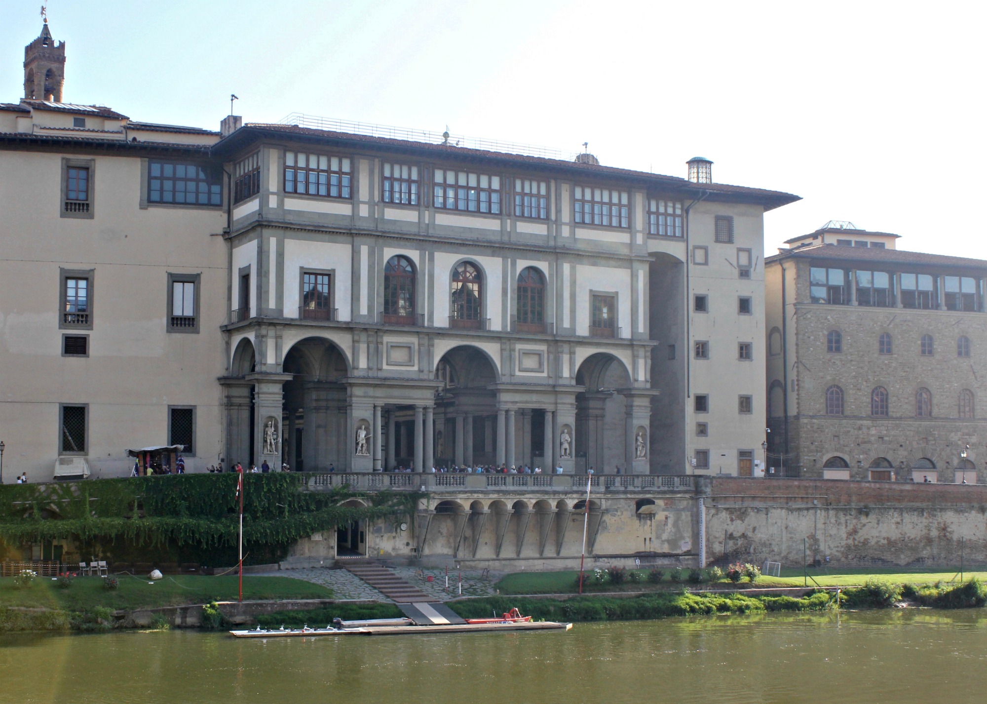 Uffizi gallery with kids, Florence.