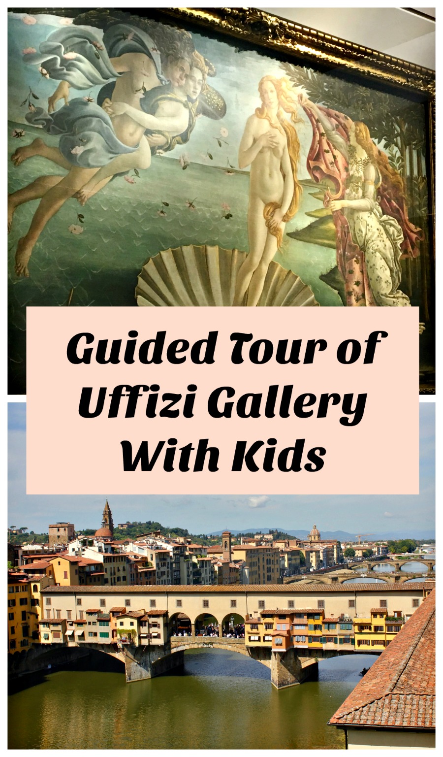 Guided tour of Uffizi gallery with kids, Florence, LivItaly tours #florencewithkids #italytrip #familytravel