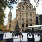 Ice Rink at Natural History Museum: Christmas in London with kids