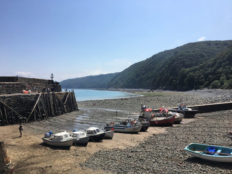 Clovelly village seafront, North Devon: Places to go in uk