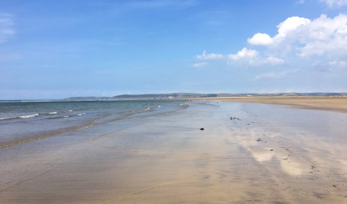 Westward Ho! beach in north Devon: Places to go in the UK