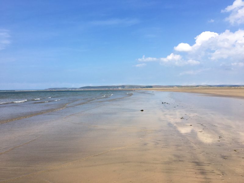 Westward Ho! beach in north Devon: Places to go in the UK