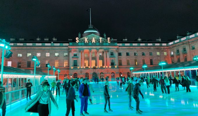 Somerset House ice skating rink